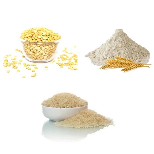 Rice, atta & dal